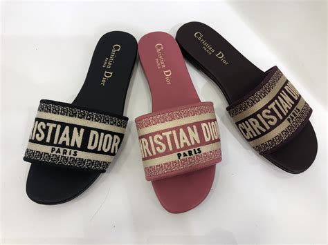 dior dames slippers|christian dior slippers original.